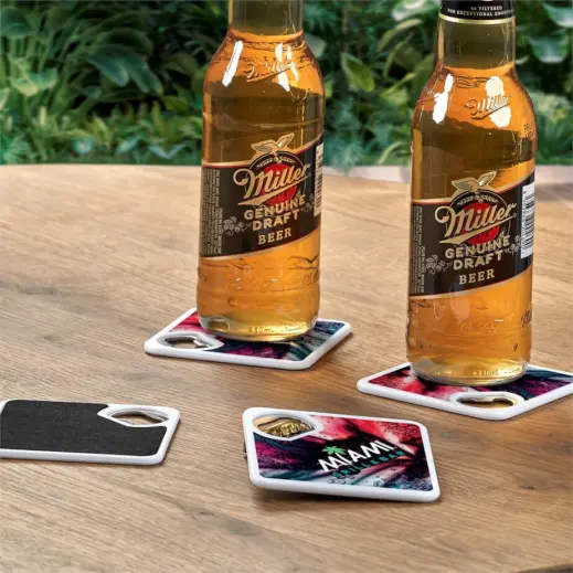 Altitude Sela Recycled Plastic Bottle Opener Coaster Extra